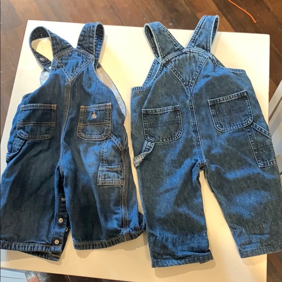 Set of two overalls 6-12 mo - Picture 3 of 4